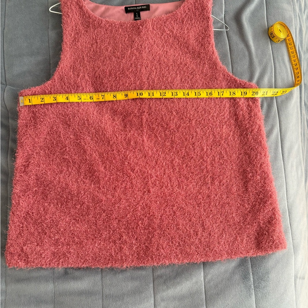 Banana Republic Fuzzy Pink Tank Top - Picture 3 of 3